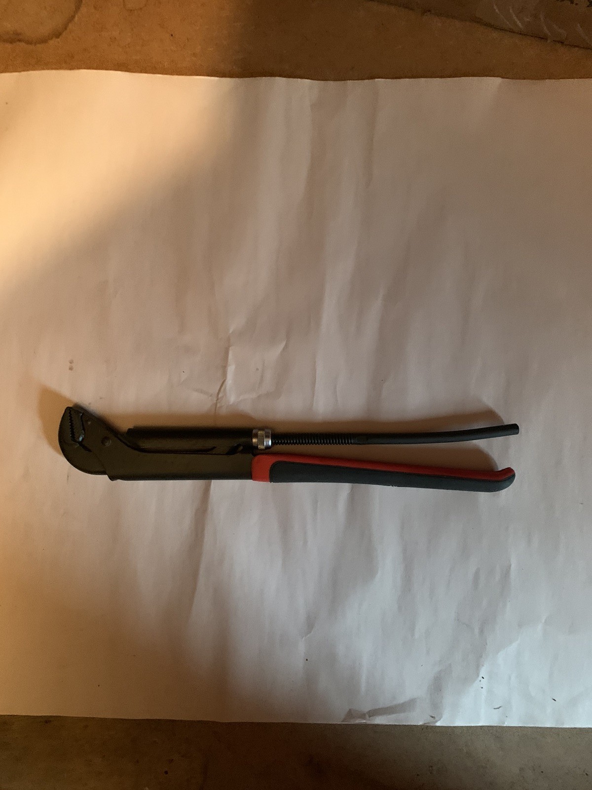 Snap-on Tools Red Black 17” Adjustable Plier Wrench PWZ2 New Old Store Stock