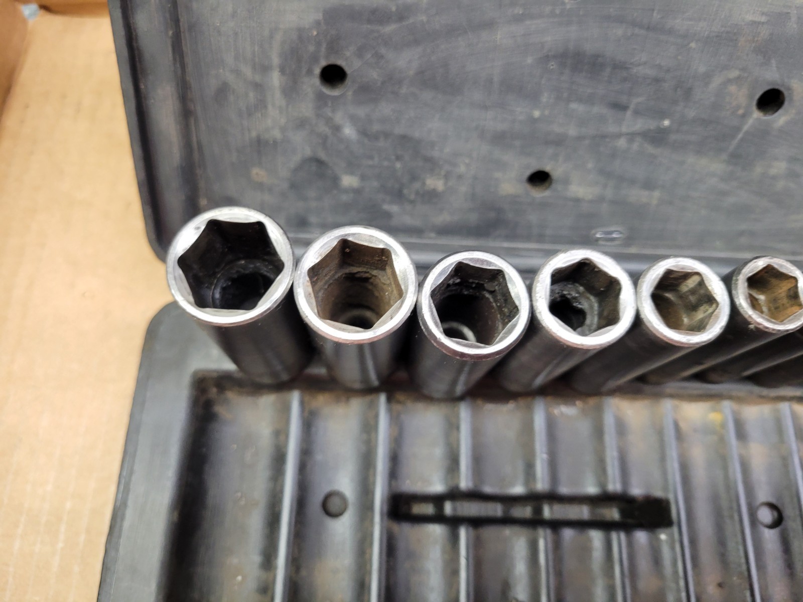 Craftsman USA 9-Piece 3/8″ Drive SAE Deep Impact Socket Set 1/4 – 3/4 No 19370