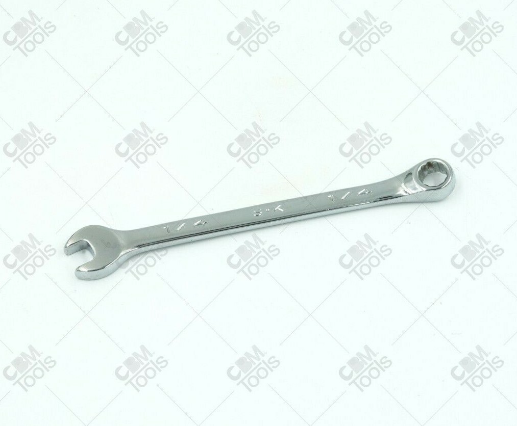 SK Hand Tools 88288 – 1/4″ 12pt SuperKrome Fractional Combination Wrench