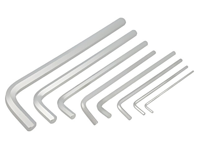 32808MR HEX SET 8 pcs. 1125M – HEX EXTRA LONG 3 – 14mm, BOX KING TONY