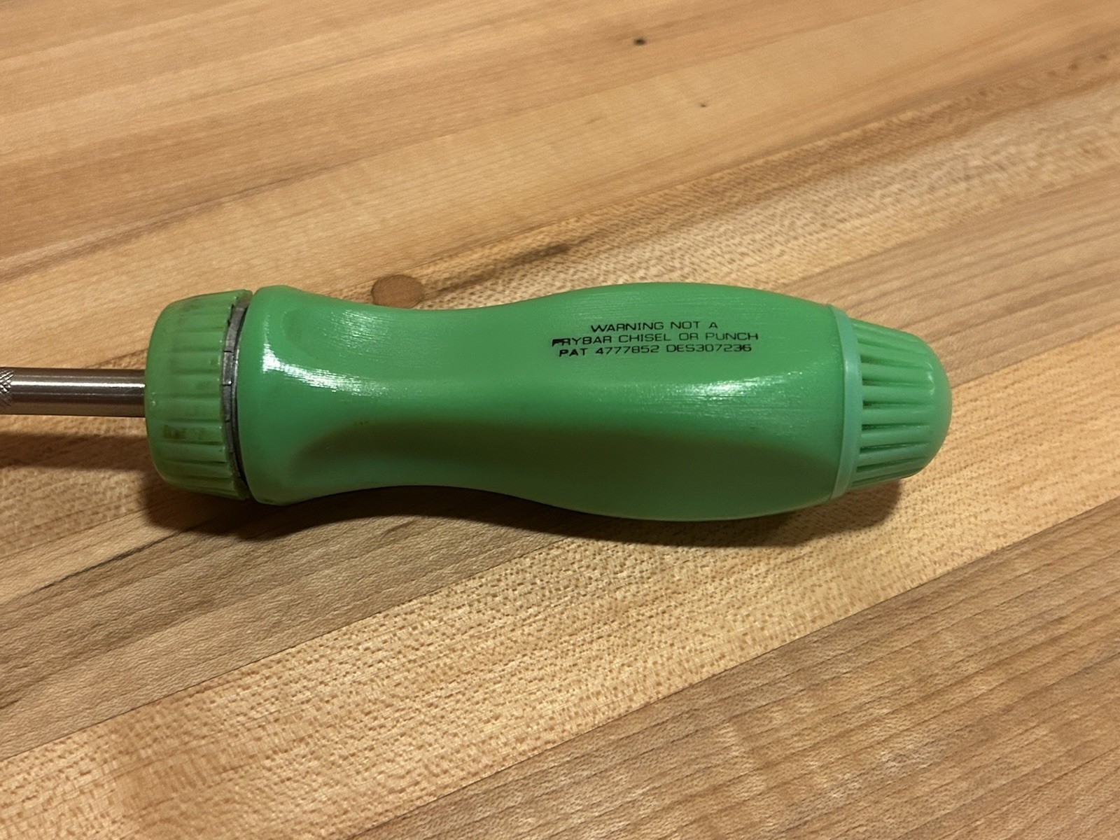 Snap-on Tools | SSDMR24G (Green) 24” Extra Long Ratcheting Screwdriver + 5 Bits