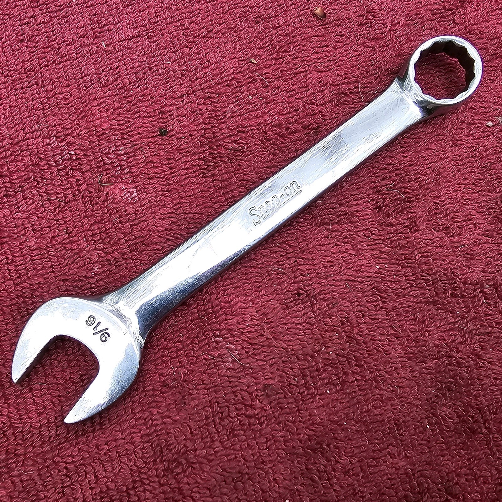 1987 Snap-on OEX180 9/16″ 12 Point Short Combination Wrench USA