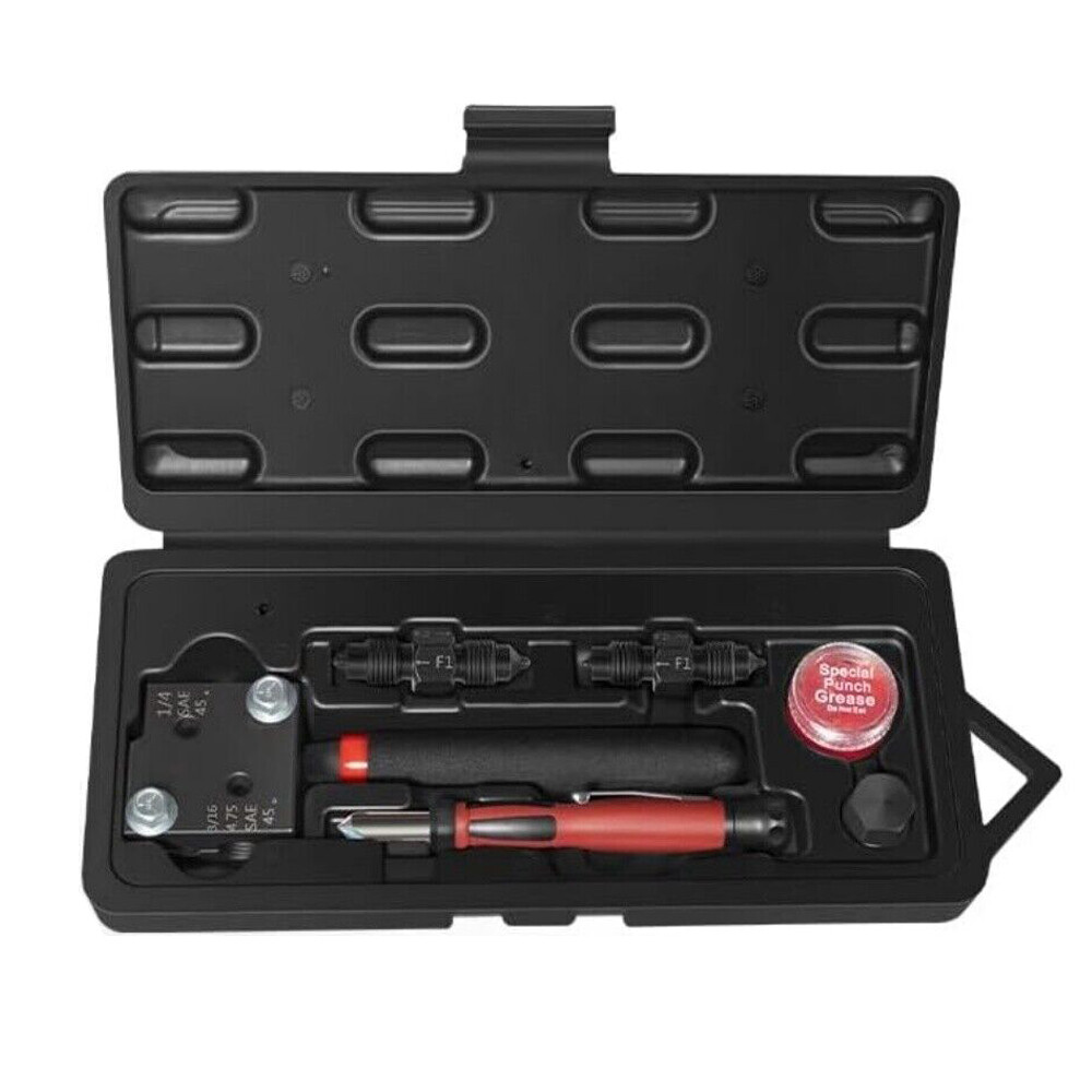33260 Single/Double Flaring Tool Kit For 3/16″ and 1/4″ Tubing on Most Vehicles