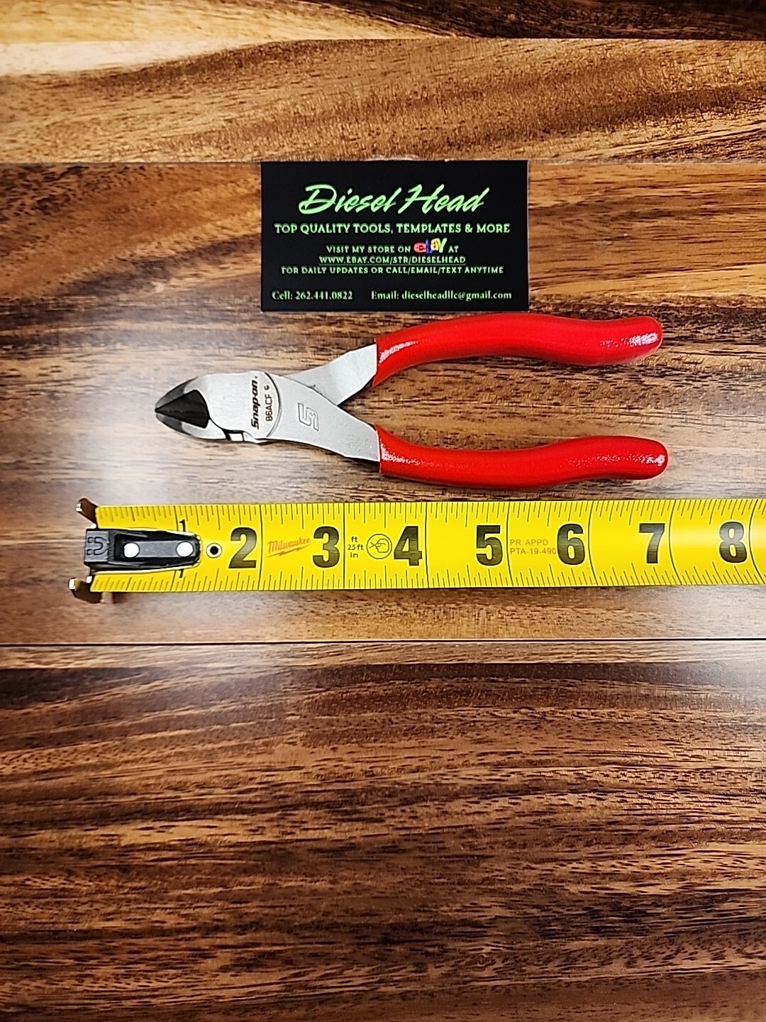 *NEW* Snap On 86ACF RED 6″ VectorEdge Diagonal Cutter FREE SHIPPING