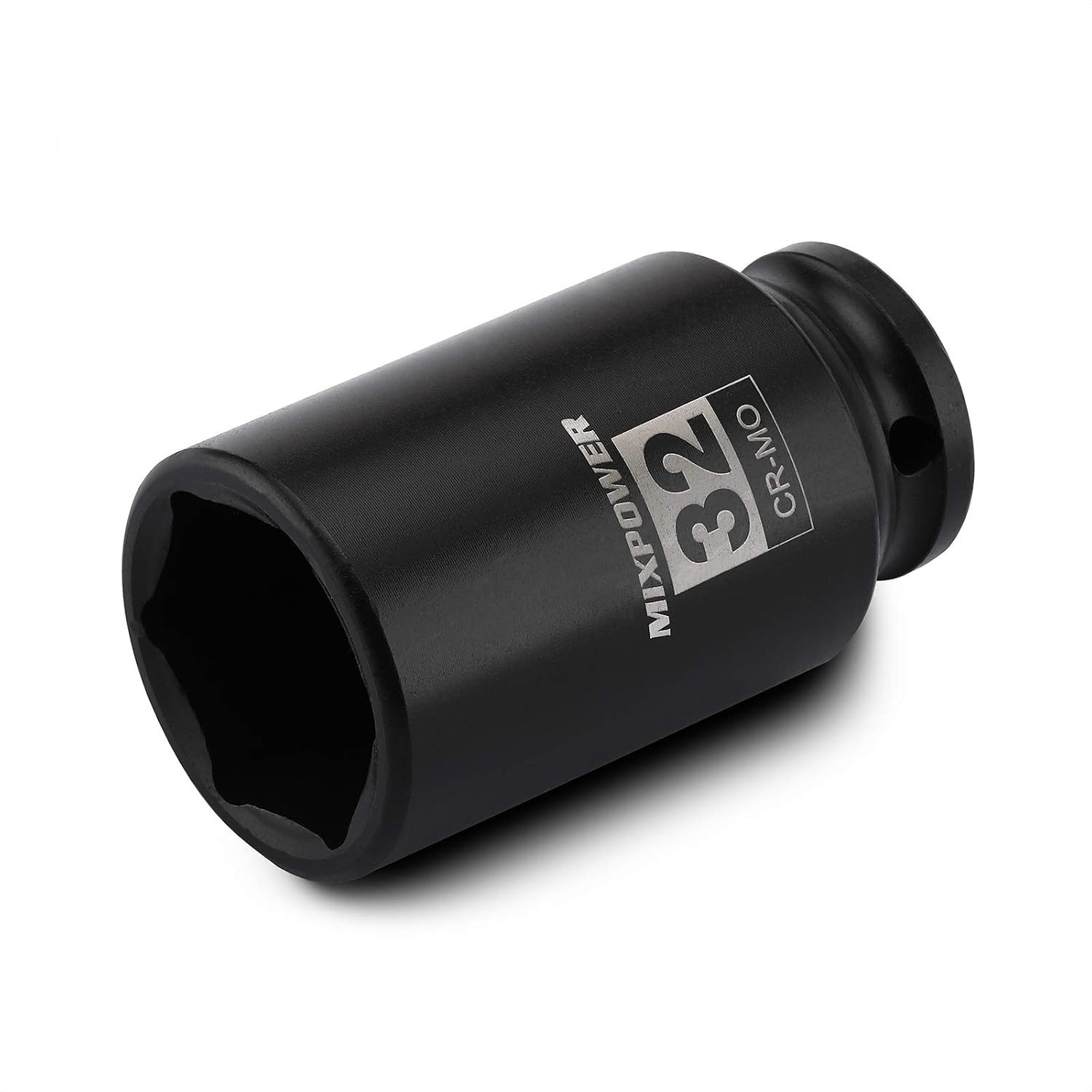 1/2″ Drive Deep Impact Socket, 32mm CR-MO with Black Phosphate Finishscj