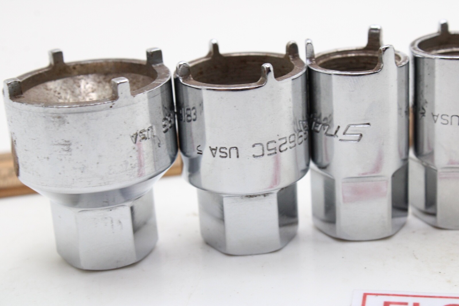 Snap on RARE 2006ANT 6-Piece Chrome Vehicle Antenna Nut Socket Set USA