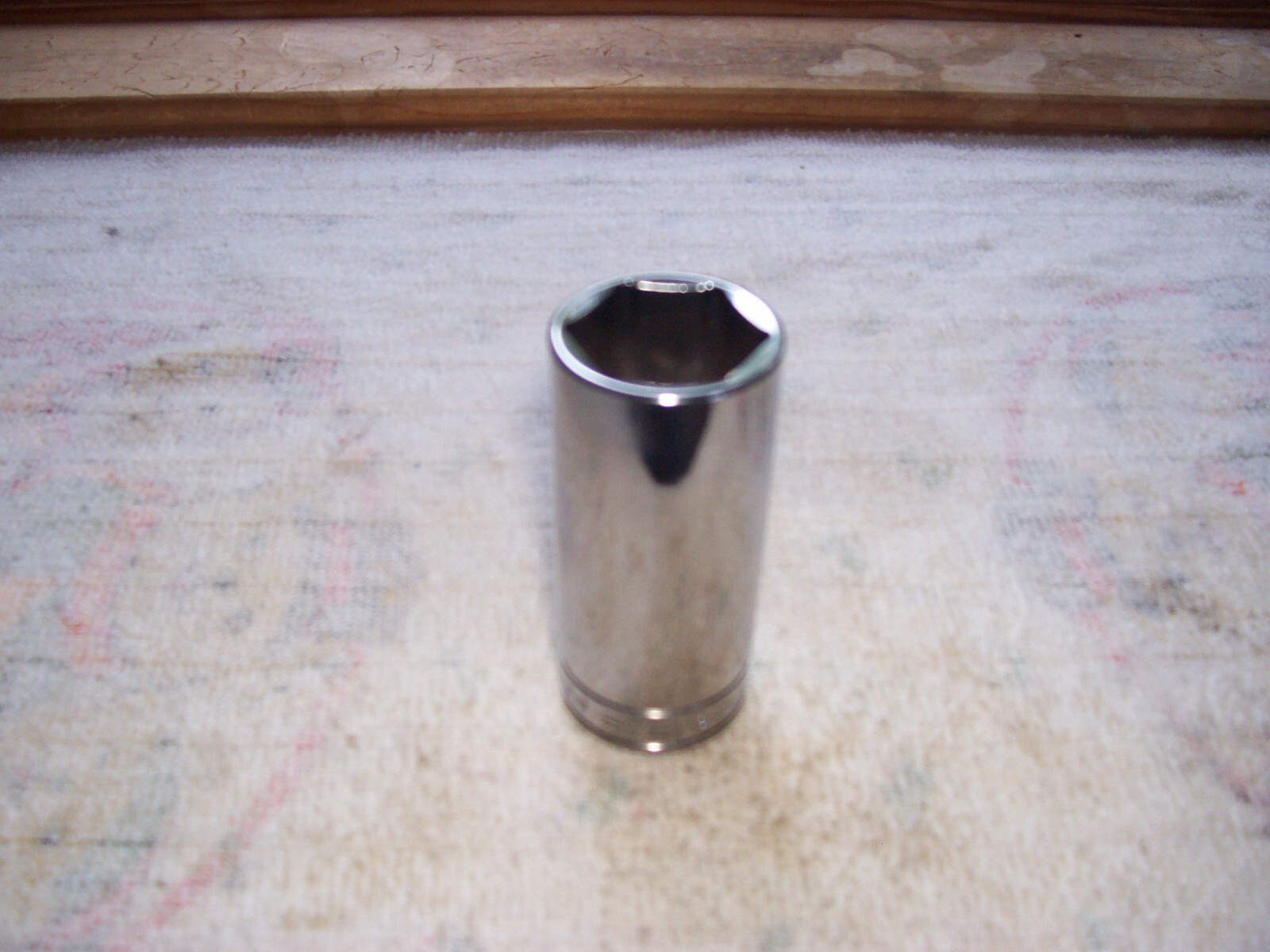 NEW SNAP ON 15/16 DEEP CHROME SOCKET 6 POINT 3/8 DR. NO. SFS301