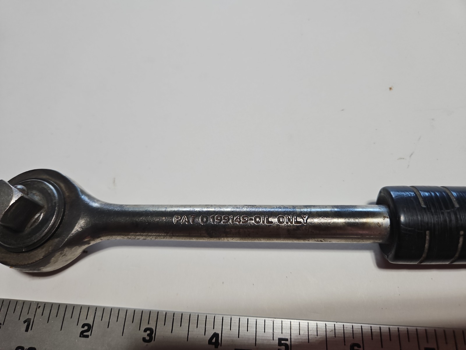 WRIGHT TOOLS 1/2″ Drive Ratchet # 4400 Tootsie Roll Handle.