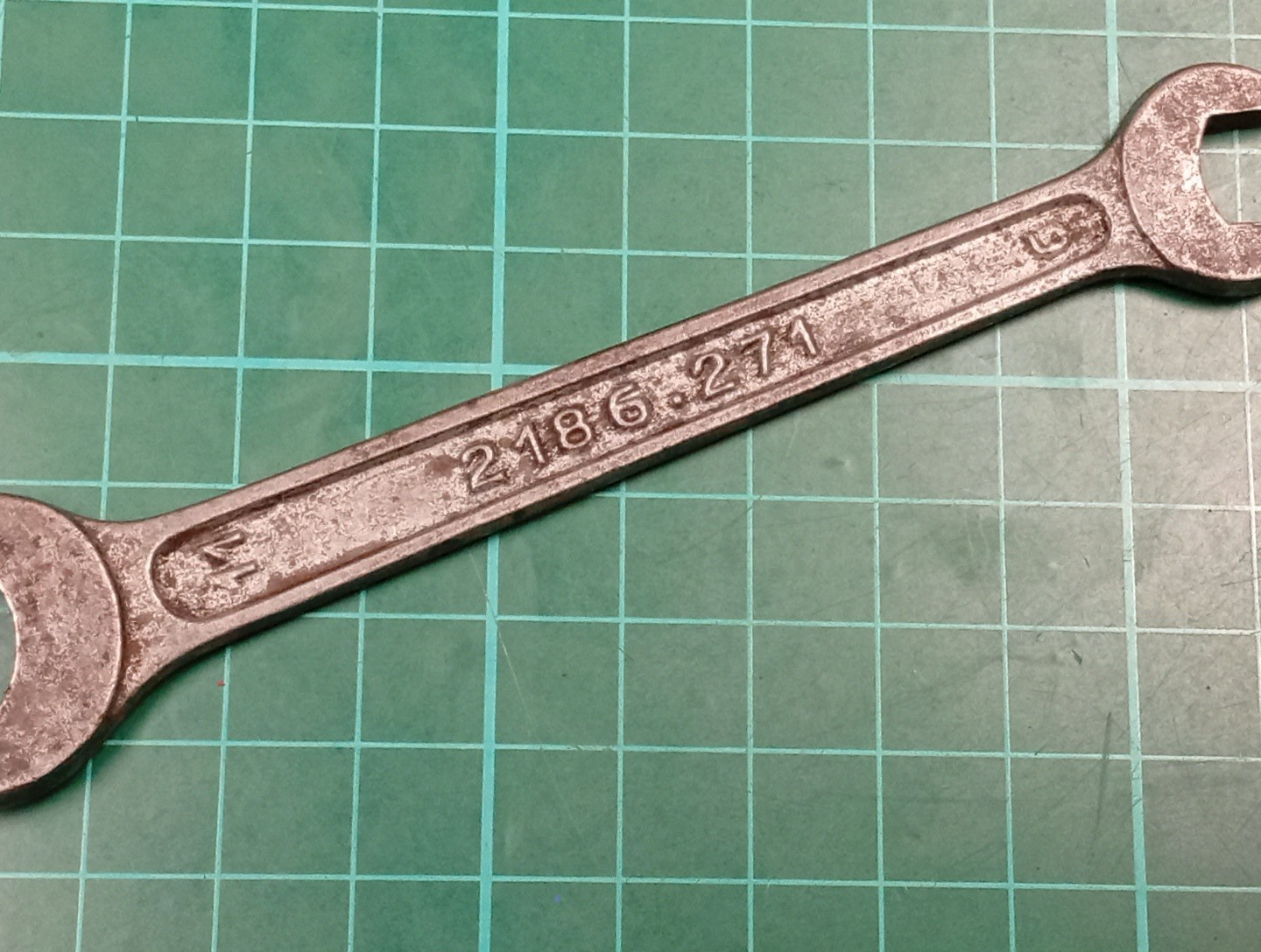 Vintage LANCIA 2186.271, 9MM x 11mm Open Ended Spanner