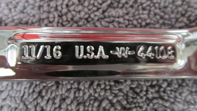 CRAFTSMAN USA PROFESSIONAL 11/16″ MIDGET STUBBY COMBINATION WRENCH 44109 RAISED