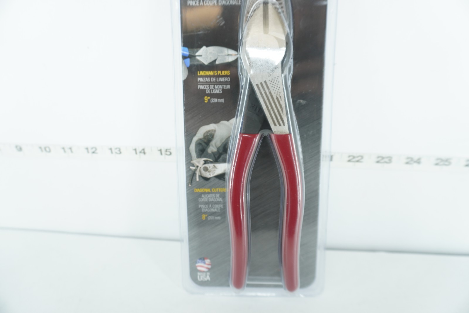 KLEIN TOOLS D2139NE2288 LINEMAN’S PLIERS AND DIAGONAL CUTTERS 2-PIECE KIT NEW