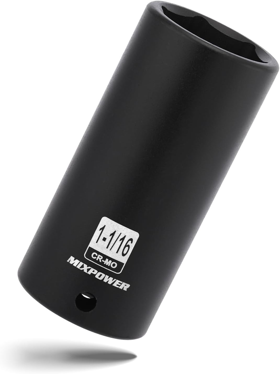 1/2″ Drive Deep Impact Socket, CR-MO, 1-1/16″, 6 Point, Radius Corner Design,…