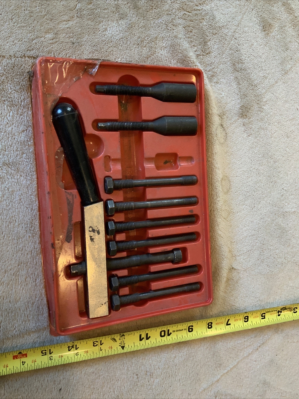 Snap On Cj131 Steering Wheel Puller And Lock Plate Depressor Kit, Missing 1