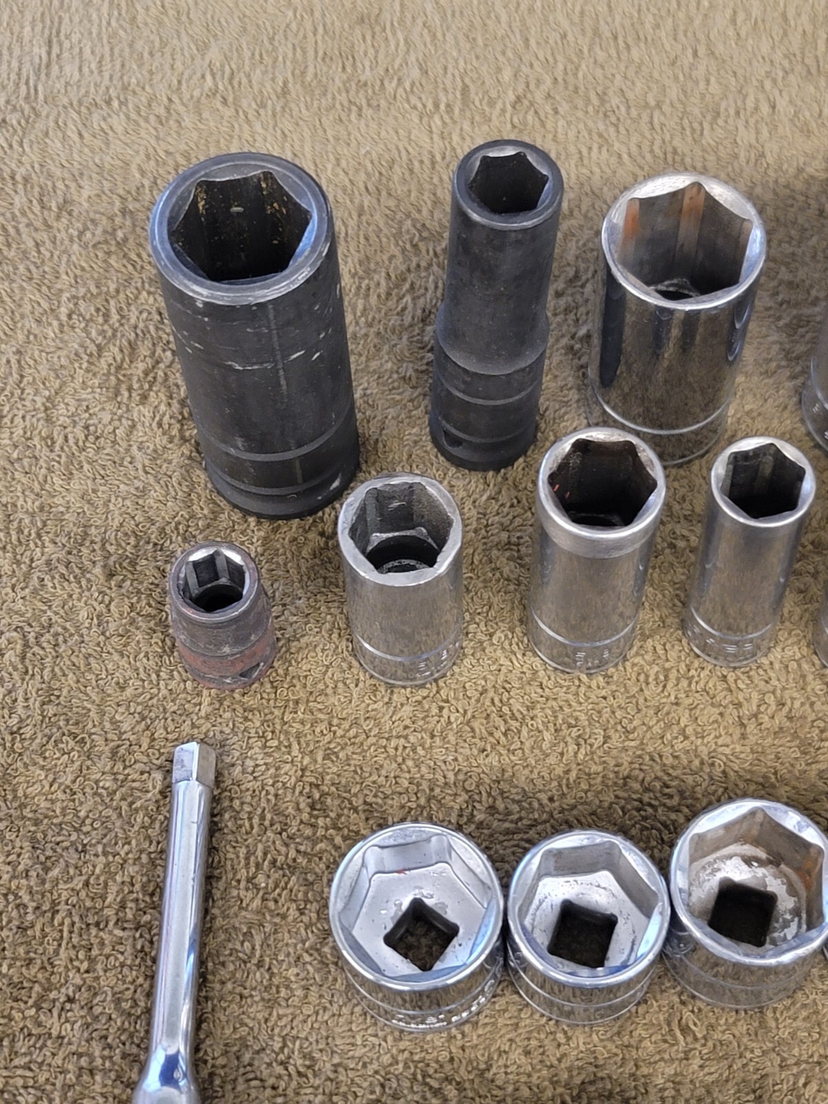 28 URREA Socket Extension 3/8 1/2 1/4 12mm 21mm 7/8 13/163/4 5/8 Sae Metric Set
