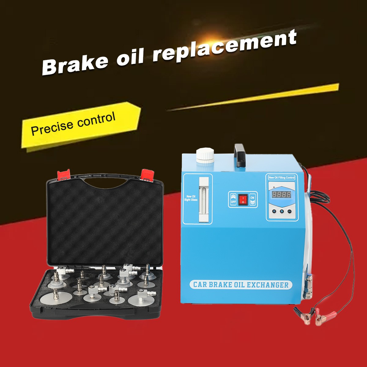 Brake oil change machine 12V Auto Brake Fluid Changer Special Adapter