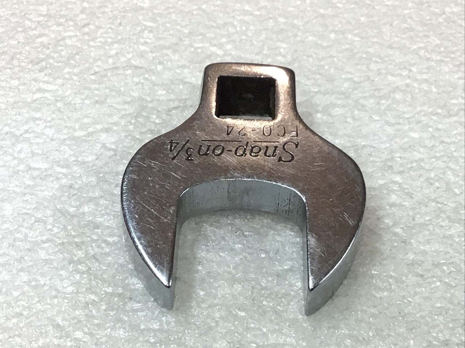SNAP ON#FCO24 – 3/4”, SAE, 3/8”DR.,OPEN END,CROWFOOT, SOCKET,UNDERLINE LOGO-NICE