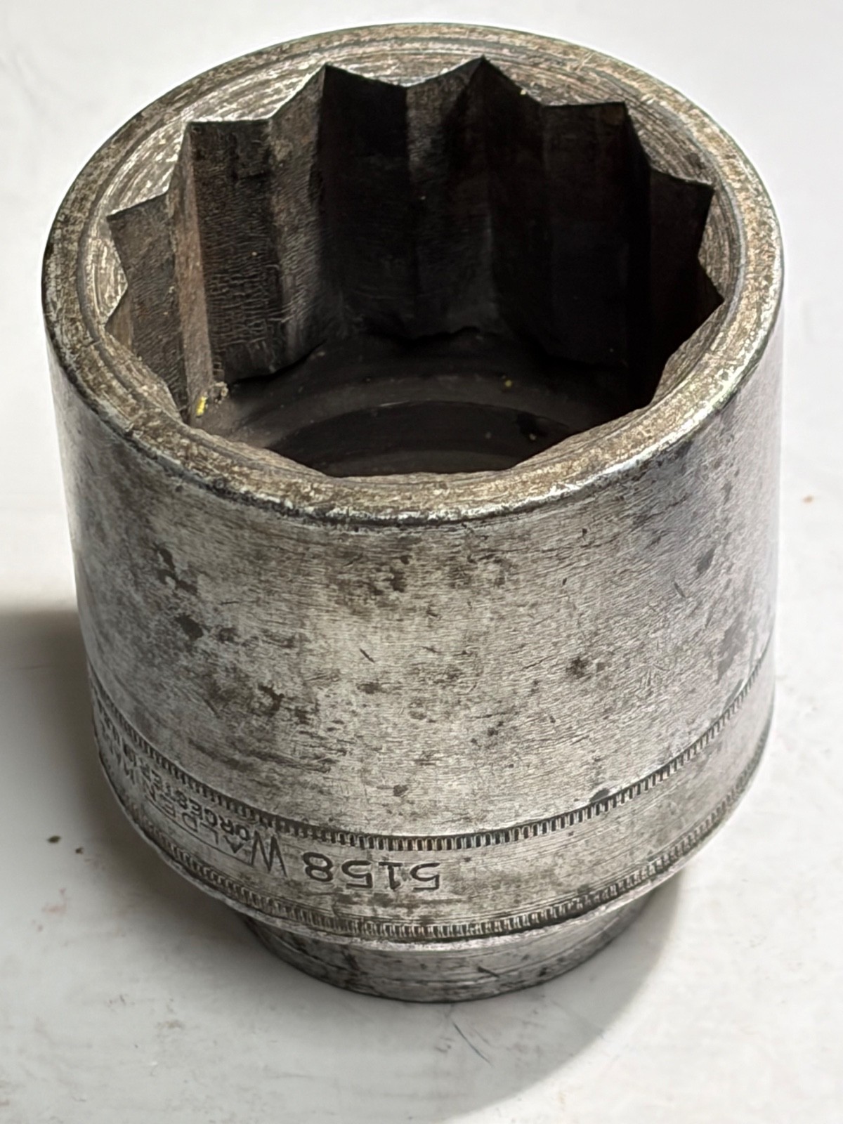 Vintage 5158 WALDEN Tools 12 Point Socket 1-13/16″, 3/4″ Drive **Free Shipping**