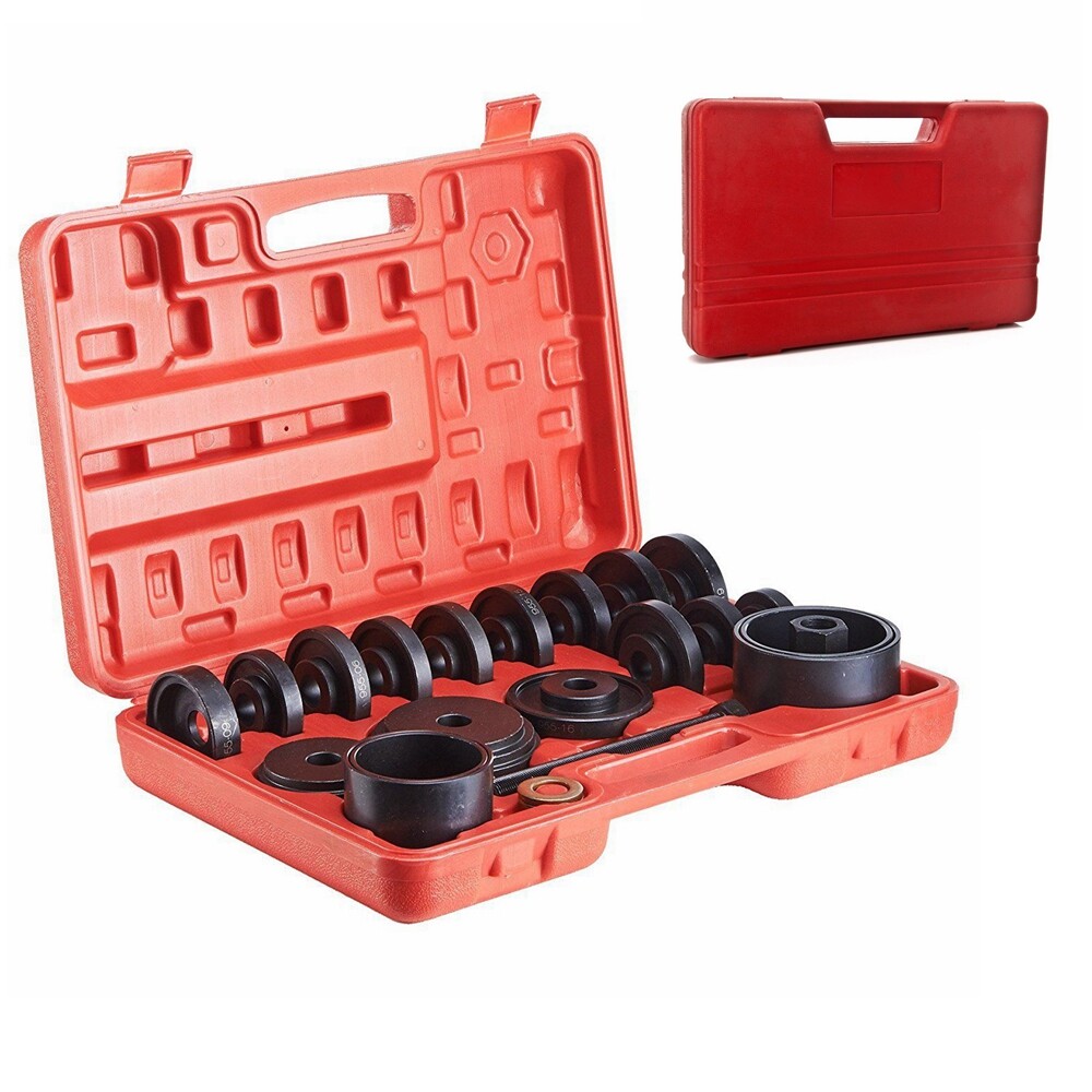21PCS Front Wheel Drive Bearing Adapter Puller Service Removal Install Tool Set