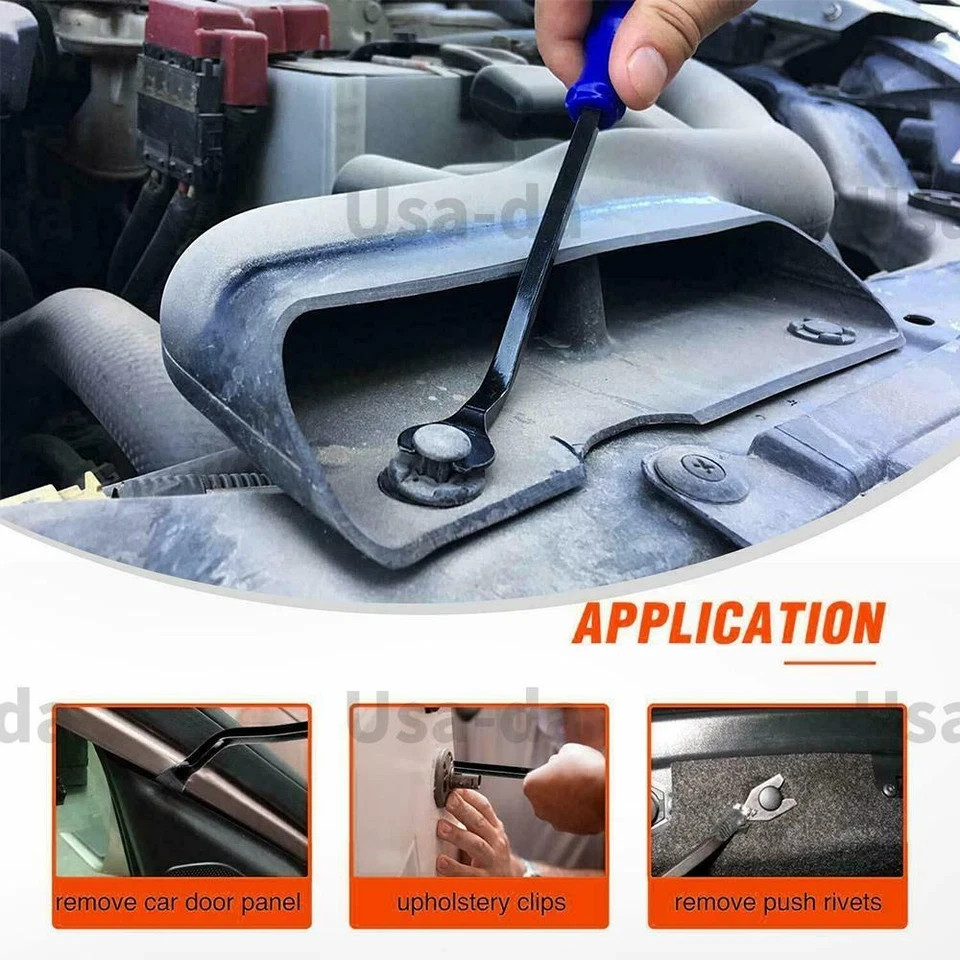 4/5/6Pcs Car Door Panel Trim Pry Kit Auto Dismantle Tools Dash Radio Removal Set
