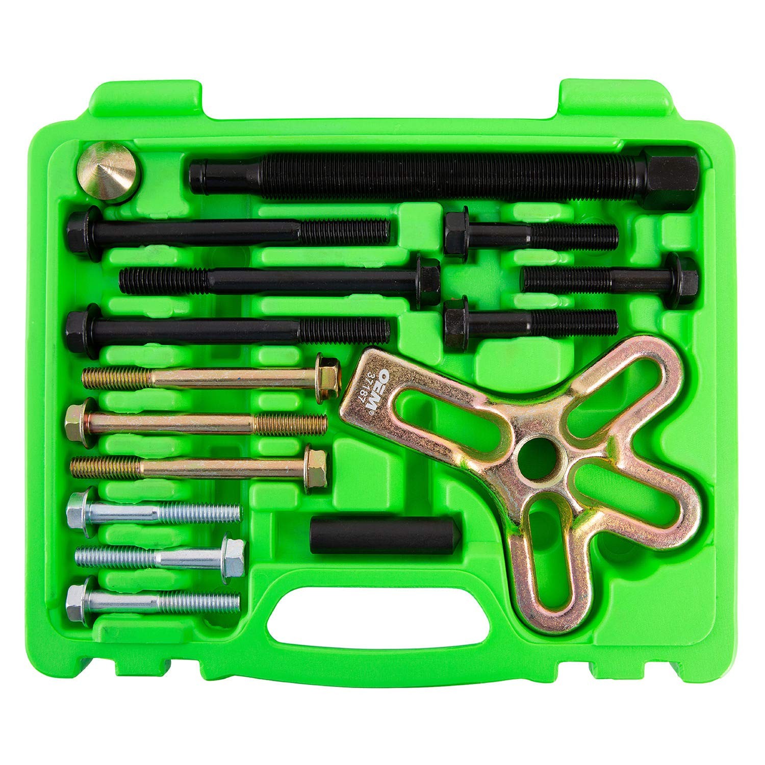 OEMTOOLS 37187 Harmonic Balancer Puller Kit, Removes One Size, Multi
