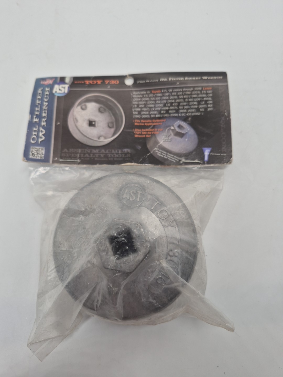 NEW Assenmacher Specialty Tools TOY 730 73mm Oil Filter Wrench for Toyota