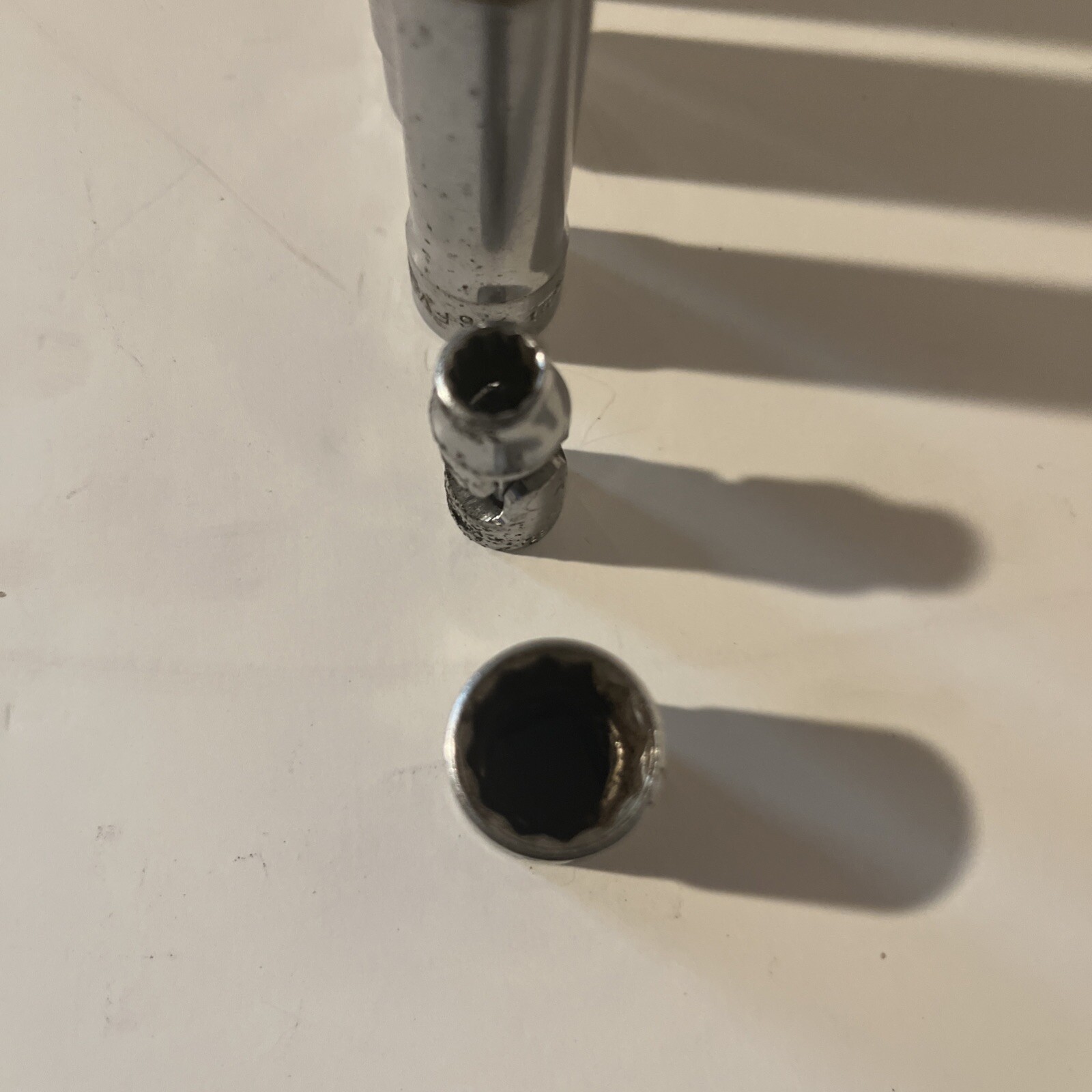 Snap On 3/8 & 1/2 Drive 7 Socket Lot Deep Shallow & Swivel 1/2 3/8 9/16 1/4 13mm