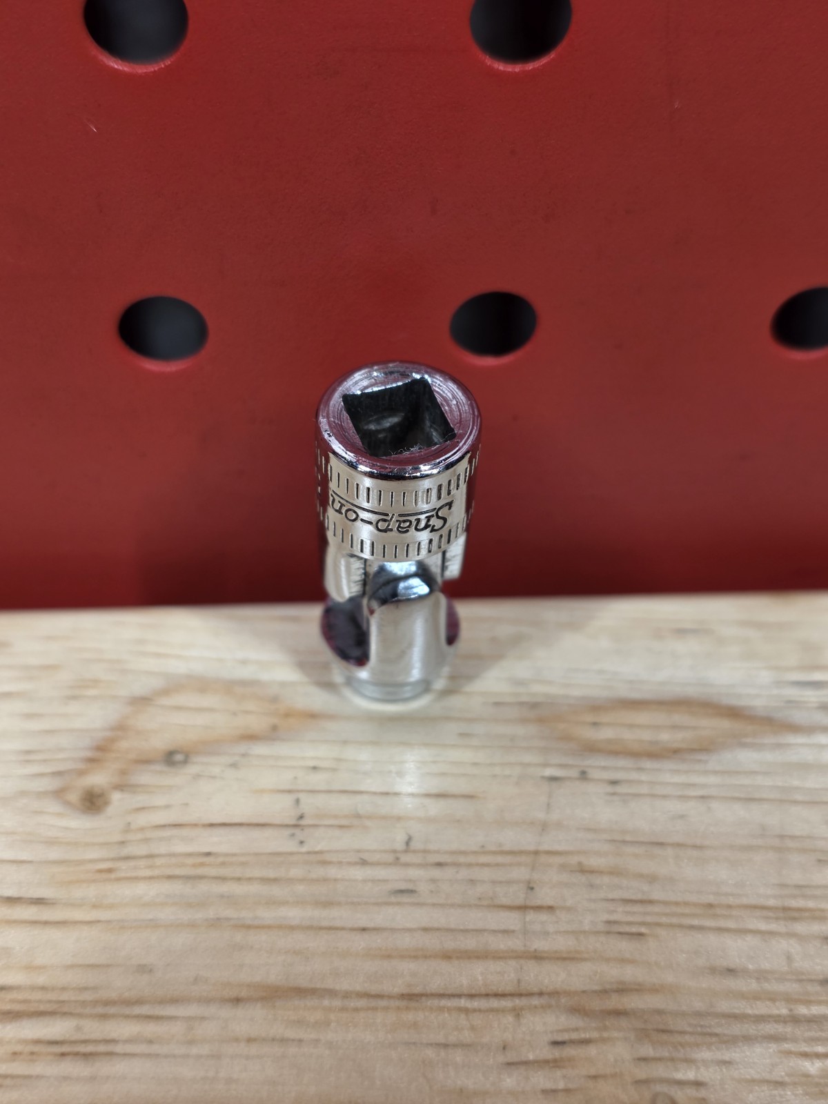 Snap-on TMUSM5.5 5.5mm 1/4″ Drive 6-Point Shallow Chrome Universal Swivel Socket