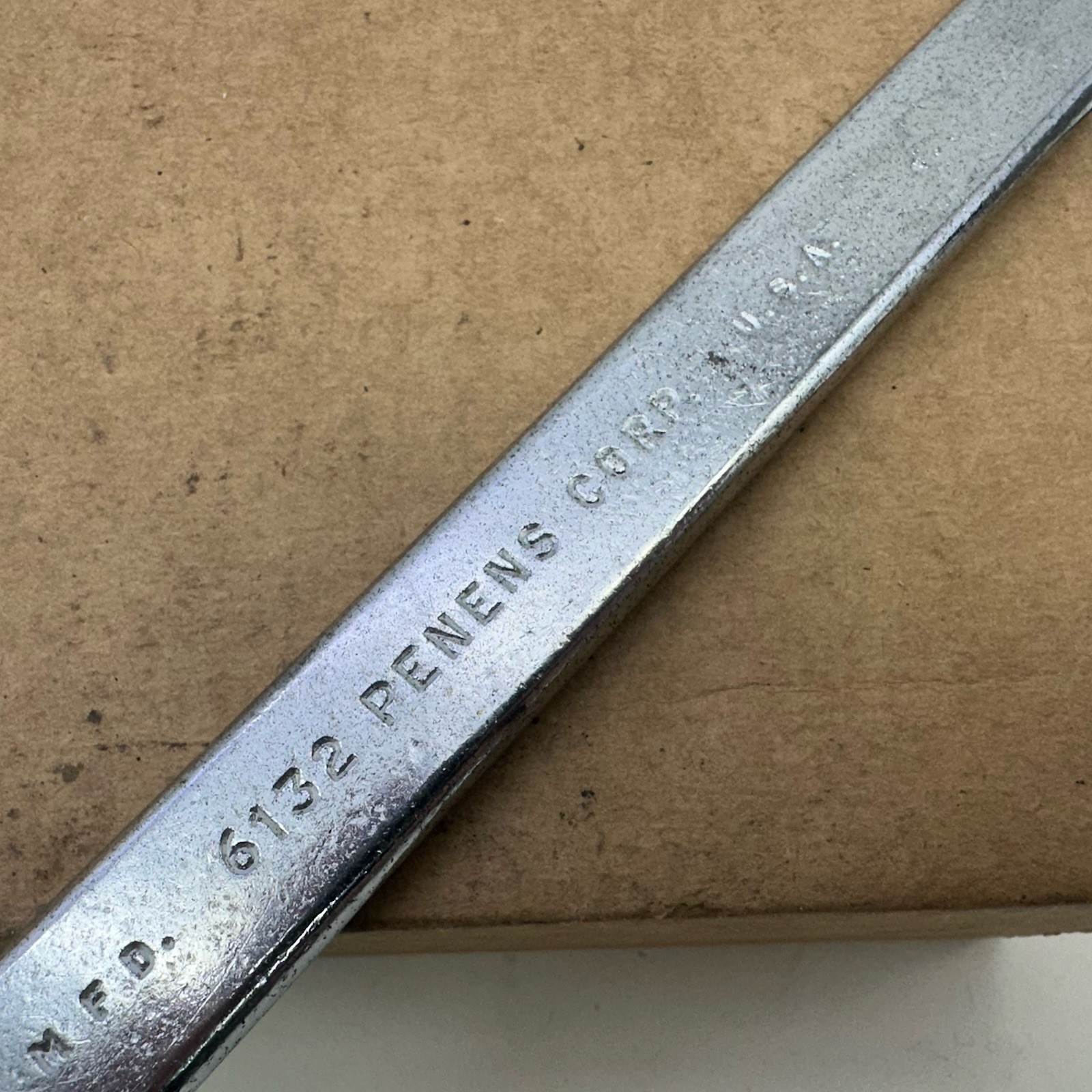 Penens Corp Challenger 1″ Combination Wrench 12 Point SAE 6132 Made USA Vintage