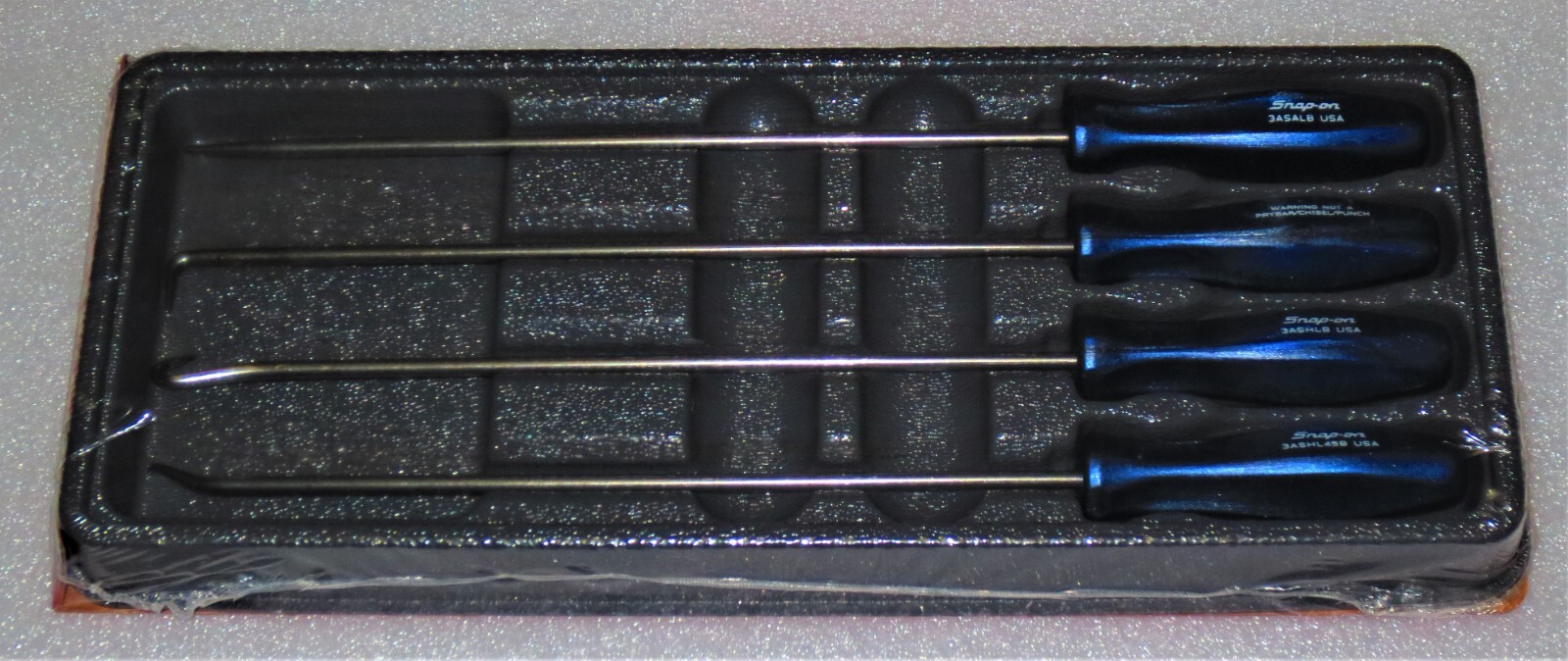 *NEW* Snap-on LONG Pick Set ASAL204BMB *METALLIC BLUE* HARD HANDLES ~ NEW!