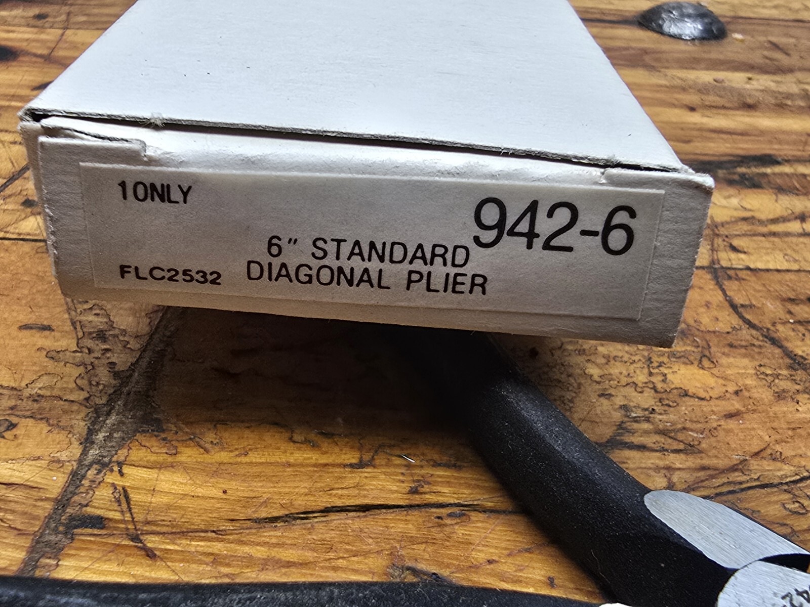 NOS CRESCENT 942-6 6″ DIAGONAL CUTTING PLIERS ORIGINAL BOX, USA MADE