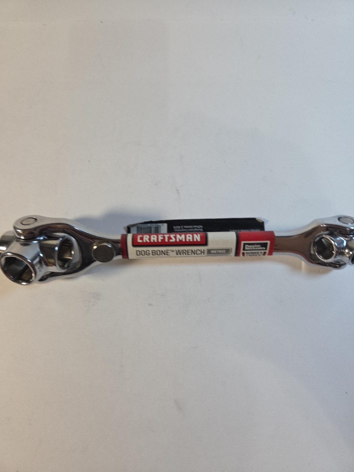 VGC Craftsman 8-in-1 12mm-19mm Metric Dogbone Wrench,14278 Go Thru Swivel Head