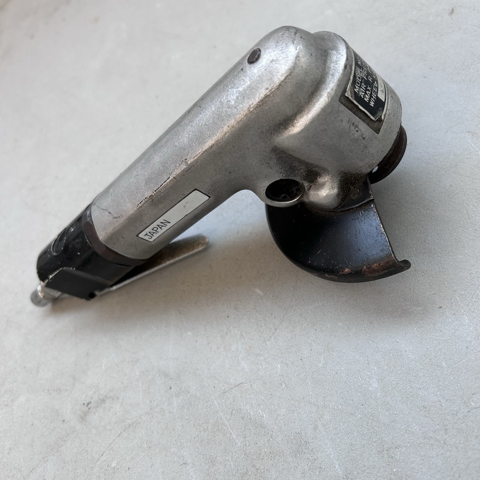 Vintage TOYOTA MOTOR Air Angle Grinder Original OEM Maintenance Tool Heavy Duty