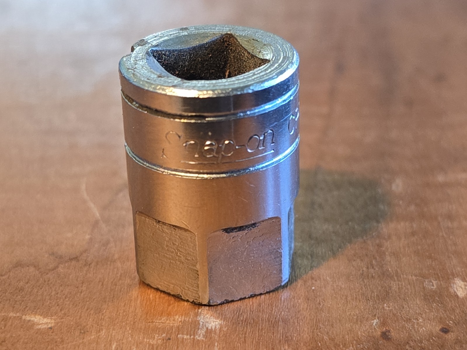 Snap-on USA Metric 3/8″ Drive 17mm 6PT Oil Drain Plug Socket CPT110A