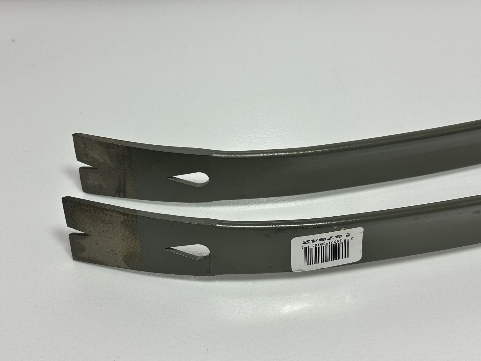 Sears Craftsman USA Made (NOS) 13.5″ Hook Pry Bar Nail Puller Wrecking Bar Pair