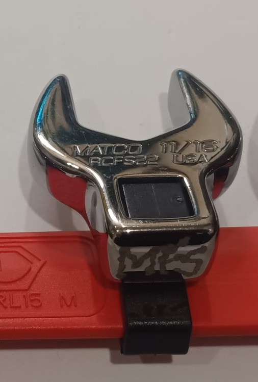 Matco 11pc 3/8” Drive SAE Crowfoot Wrench SET MADE IN USA (Read)