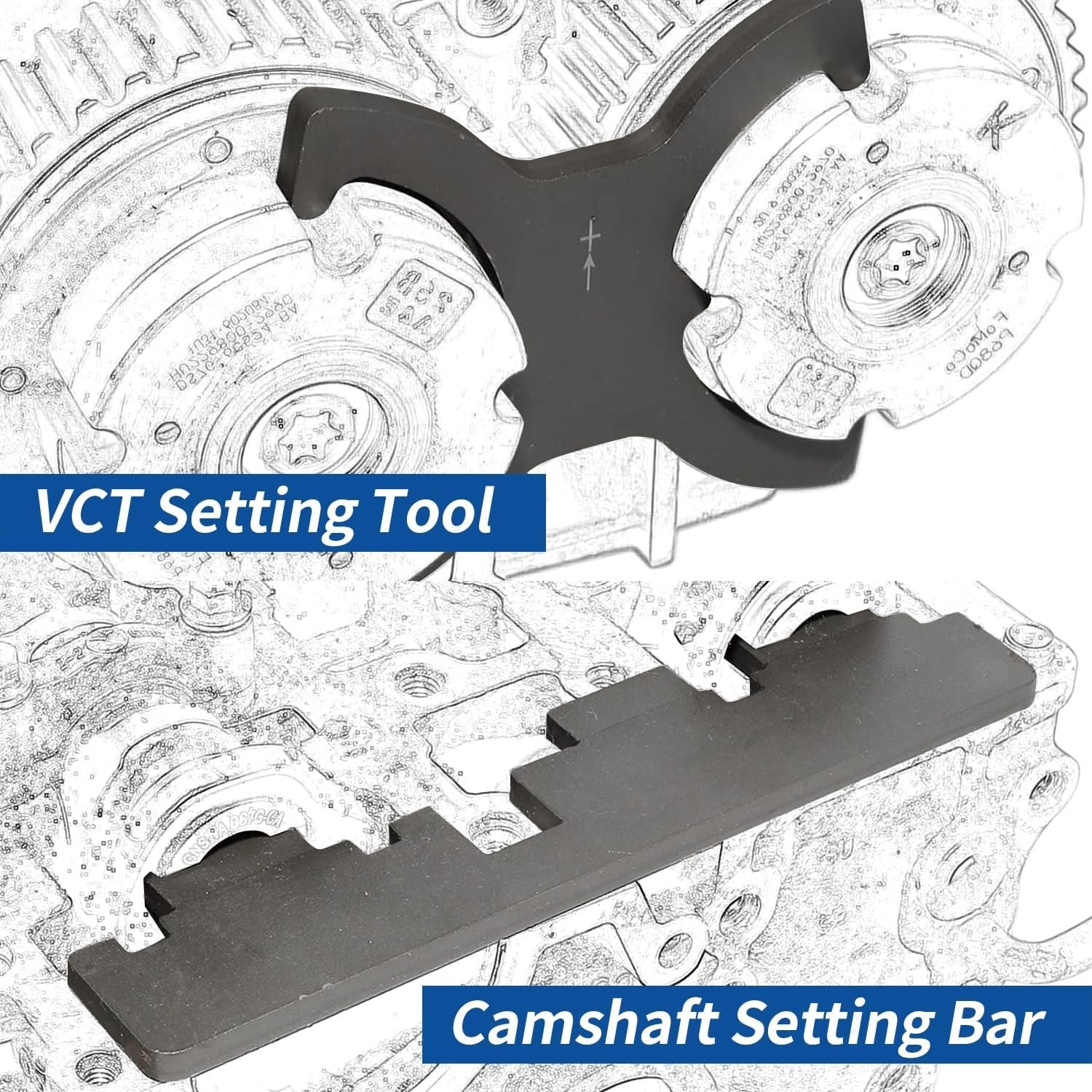 1.5 1.6 Timing Tool Kit Compatible with Ford Fiesta Fusion Escape NEW VERSION