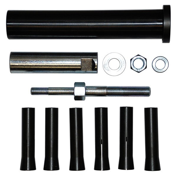 Cal Van Dowel Pin Puller In-Line Master Set SAE and Metric Collets 95400