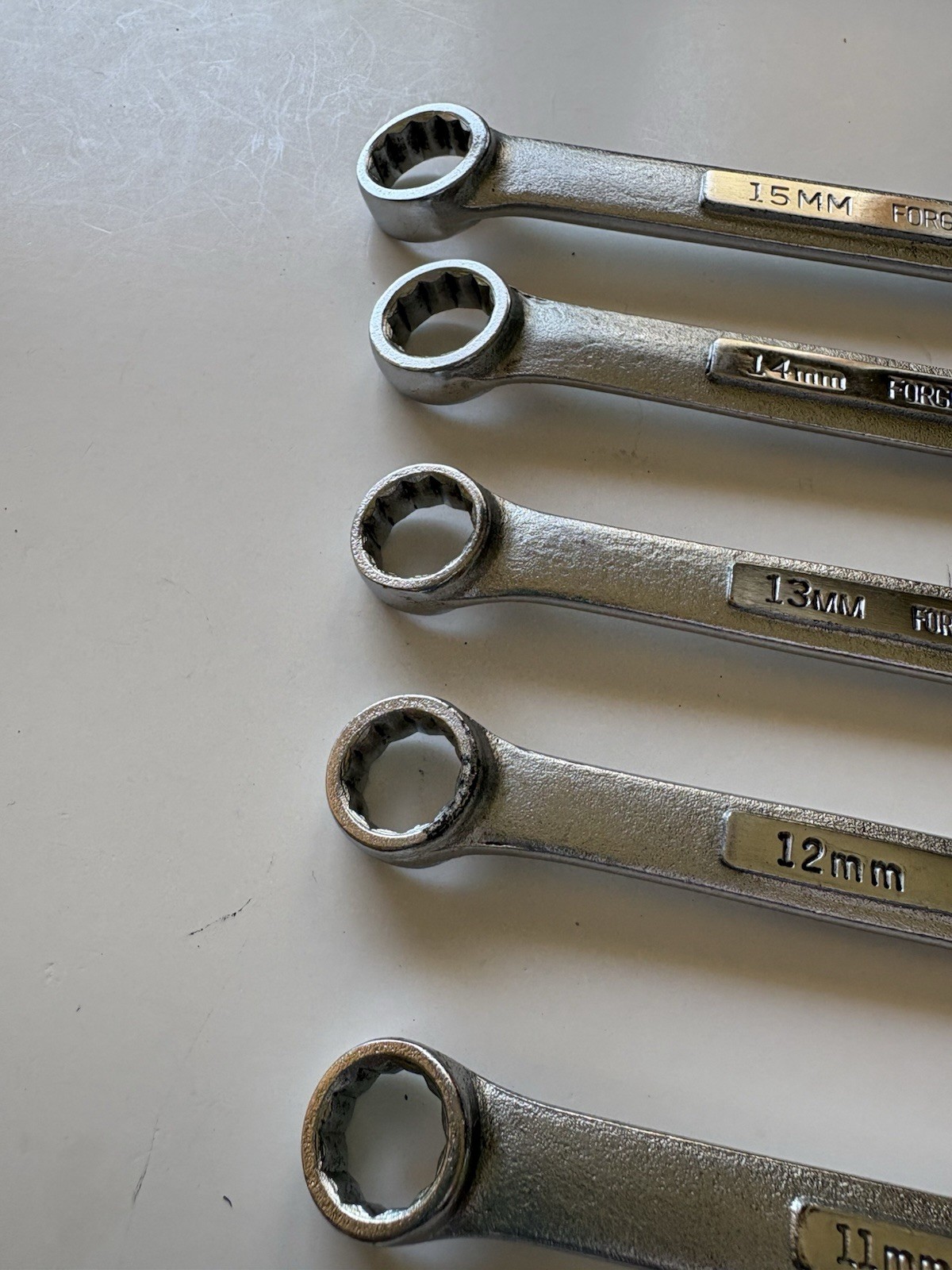 Craftsman Metric Combination Wrenches USA 12pt, 11mm 12mm 13mm 14mm 15mm vv