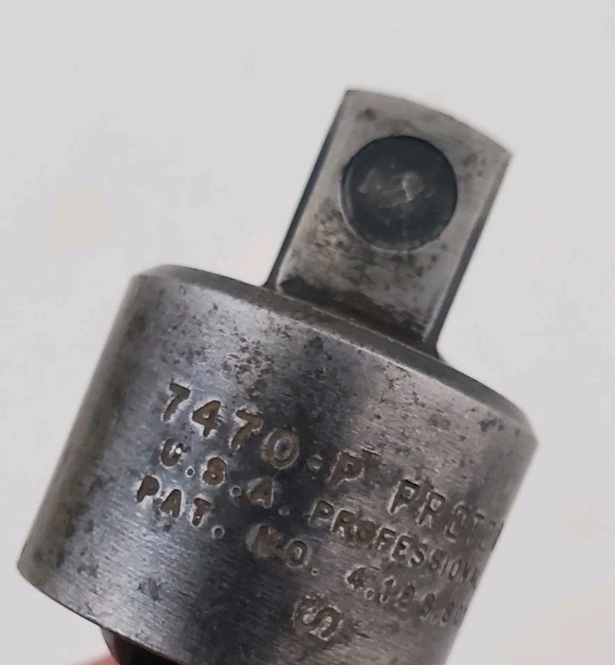 PROTO USA 1/2″ Drive Universal Swivel Joint Adapter Socket 7470hp 7470