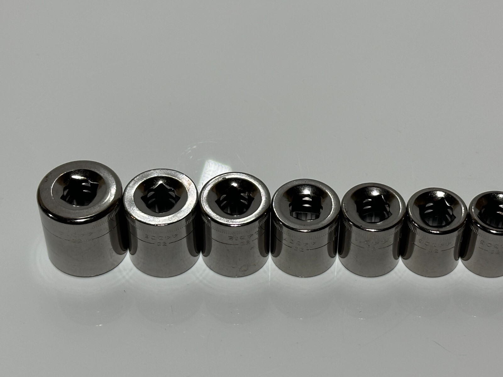 NOS Craftsman USA 15pc Metric 6mm to 21mm Shallow Socket Set – 3/8″ Drive, 12 PT