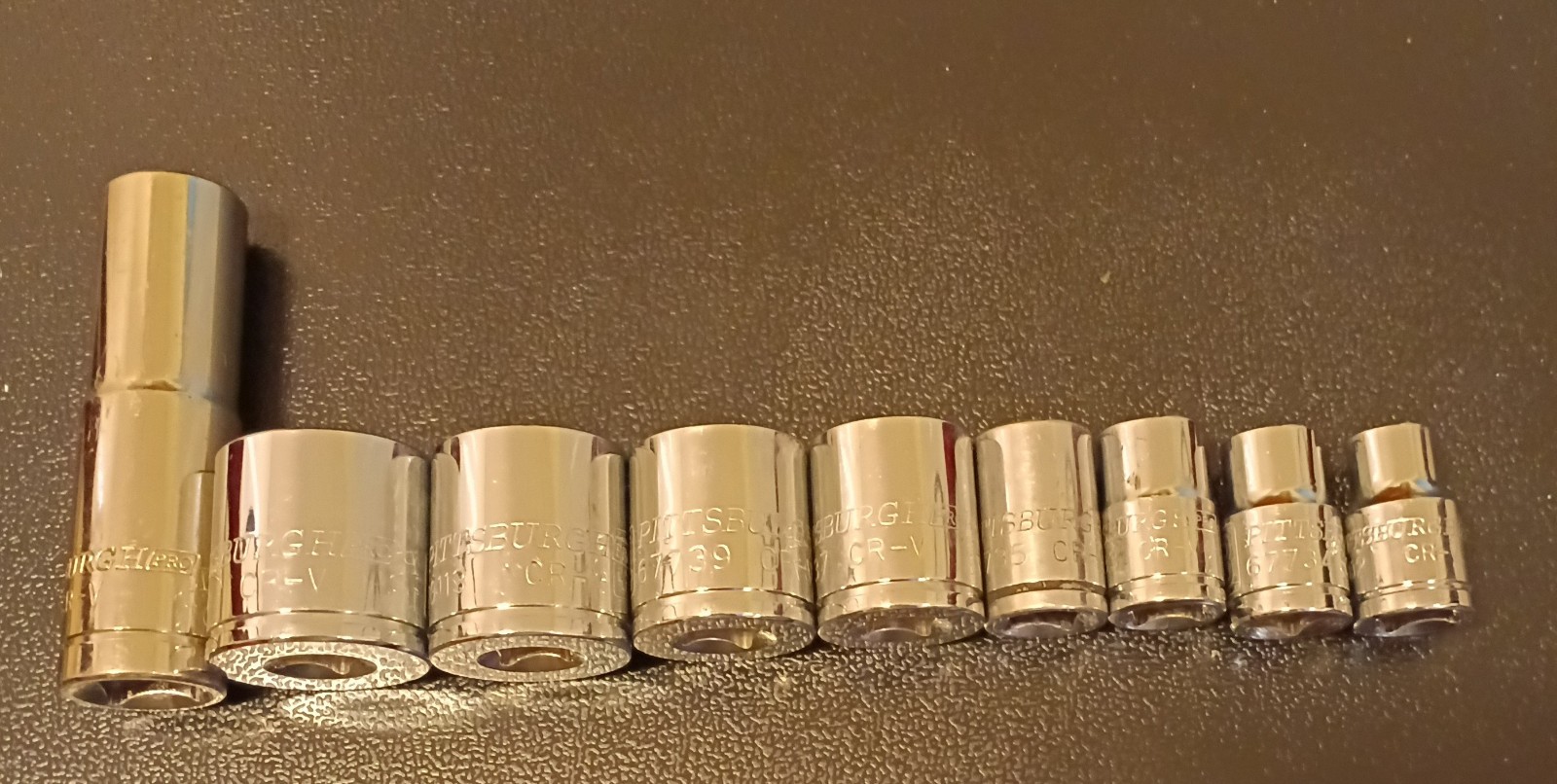 Pittsburgh Pro Sockets Lot of 9 Lifetime Warranty