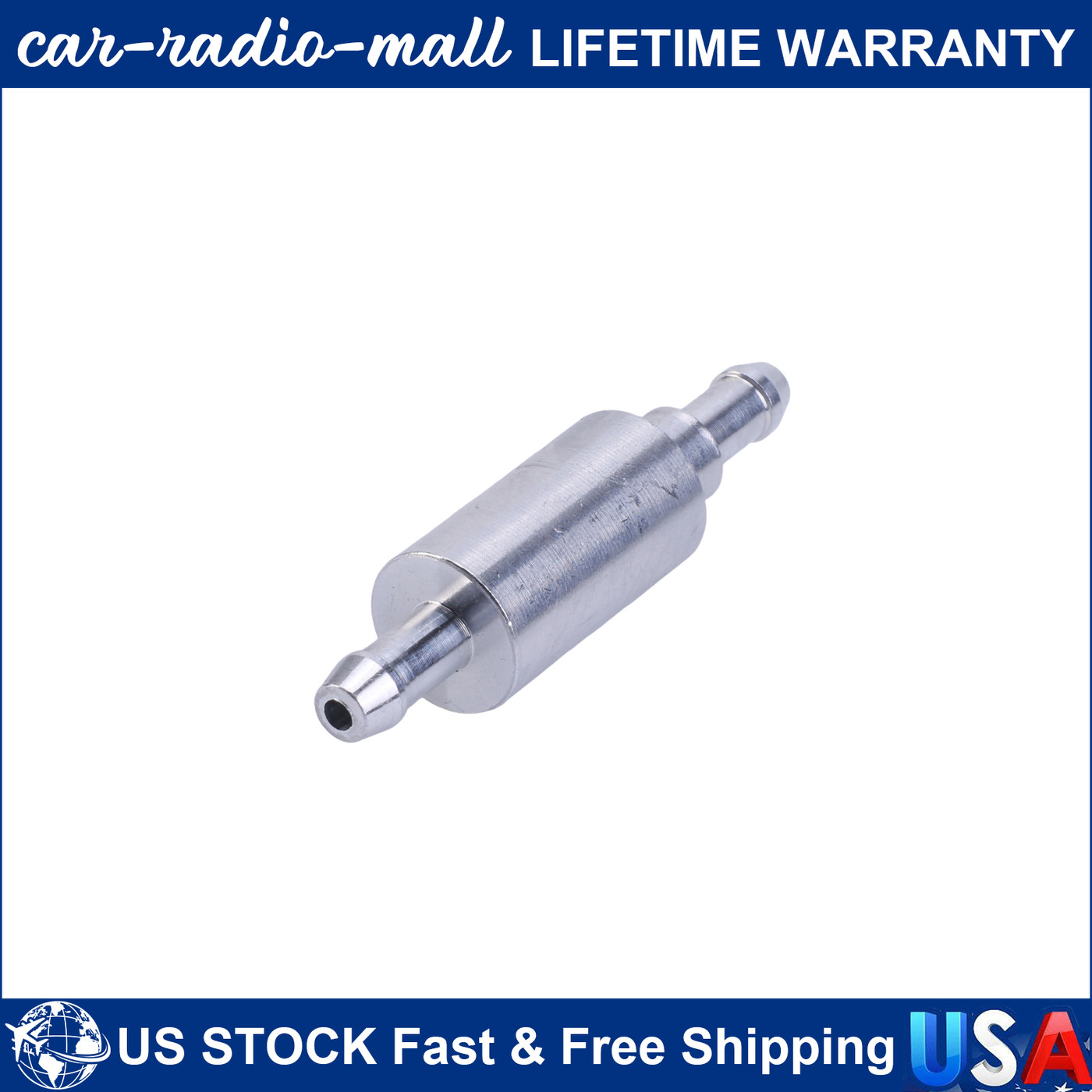6 PCS Brake Bleeder Hose, One Way Check Valve Tube Bleeding Tool Kit Silver US