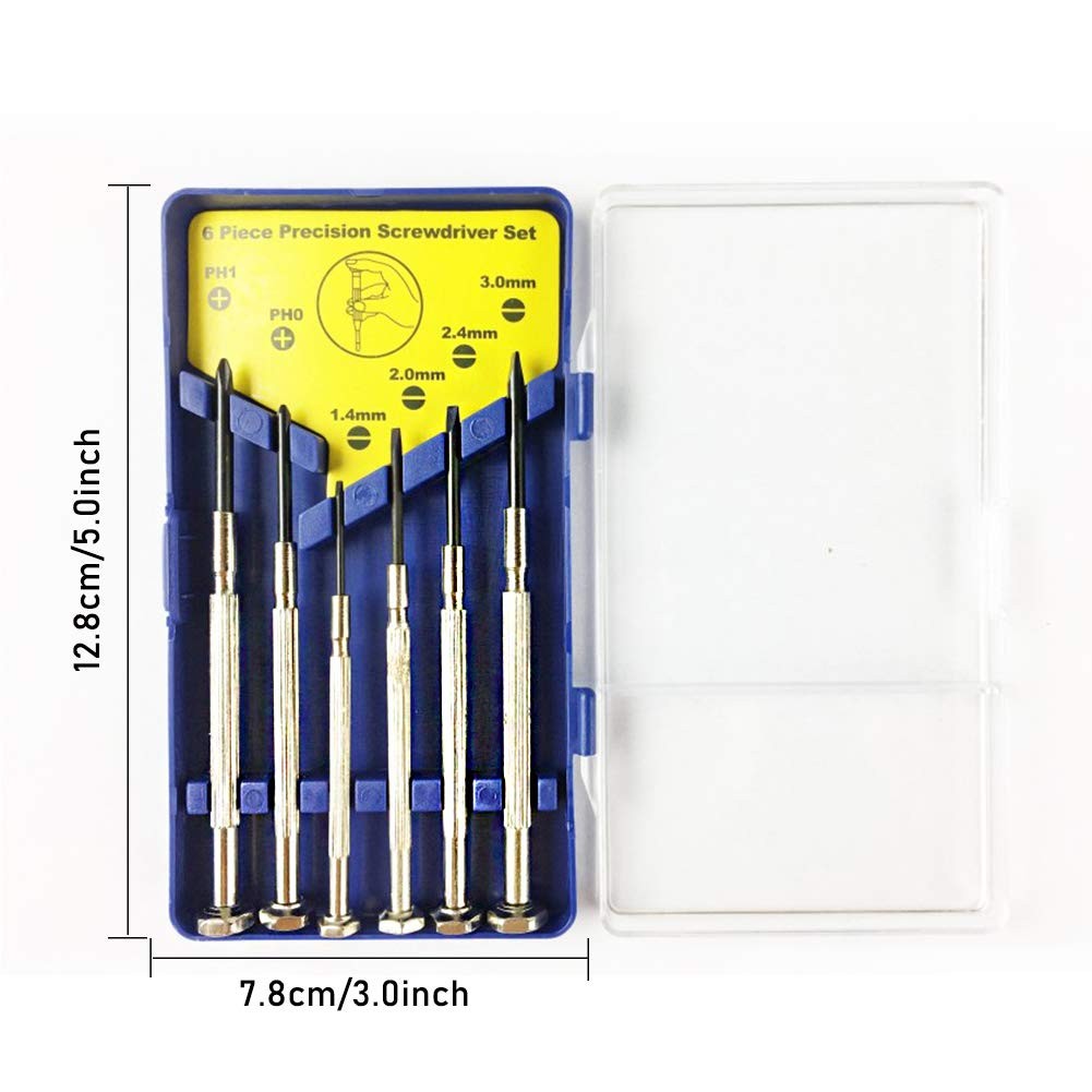 1 Pack Precision Screwdriver Set, Small Kit in case 1