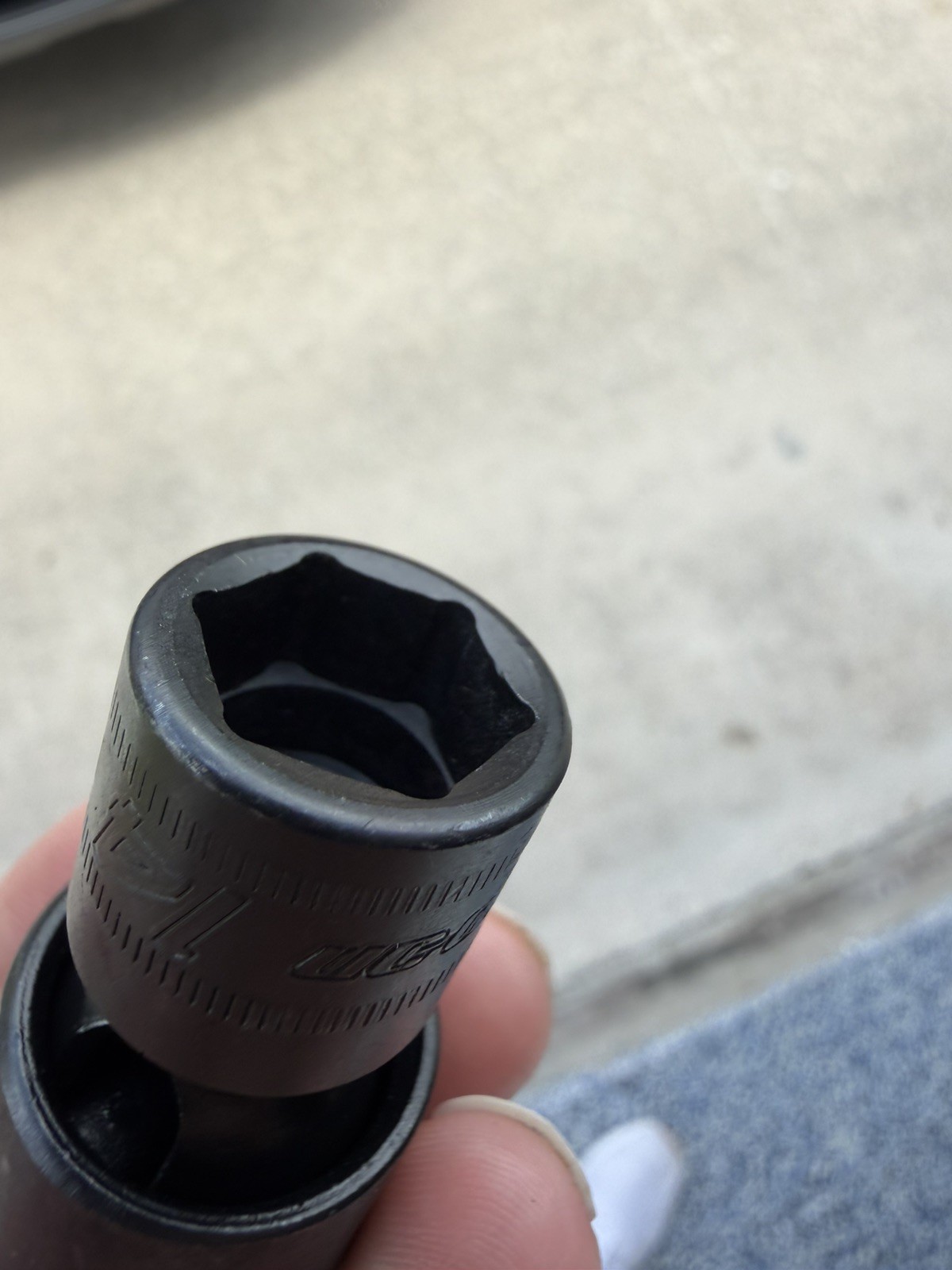 Snap-on Tools USA NEW 3/8″ Drive 6pt Metric 14mm Impact Swivel Socket IPFM14C