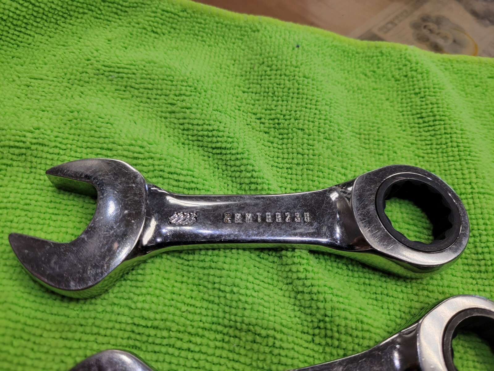 Craftsman 10mm 11mm 15mm 17mm 18mm Stubby Ratchet Wrench Cmmt set of five