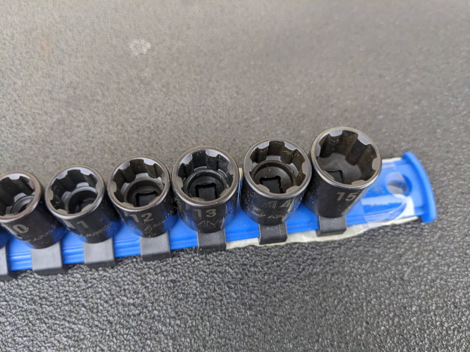 #bp108 Matco Tools NEW SAPMA12R 1/4″ Drive Pro Non Slip Impact Socket Set Metric