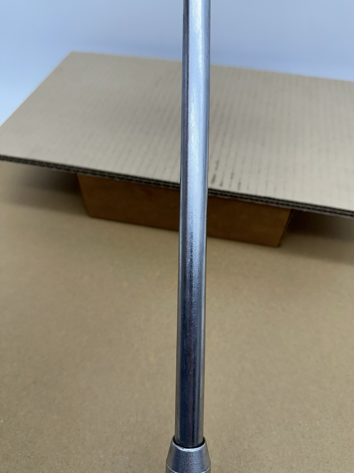 Cornwell Tools USA 1/2” Drive 24” Long Knurled Handle Chrome Breaker Bar HF324