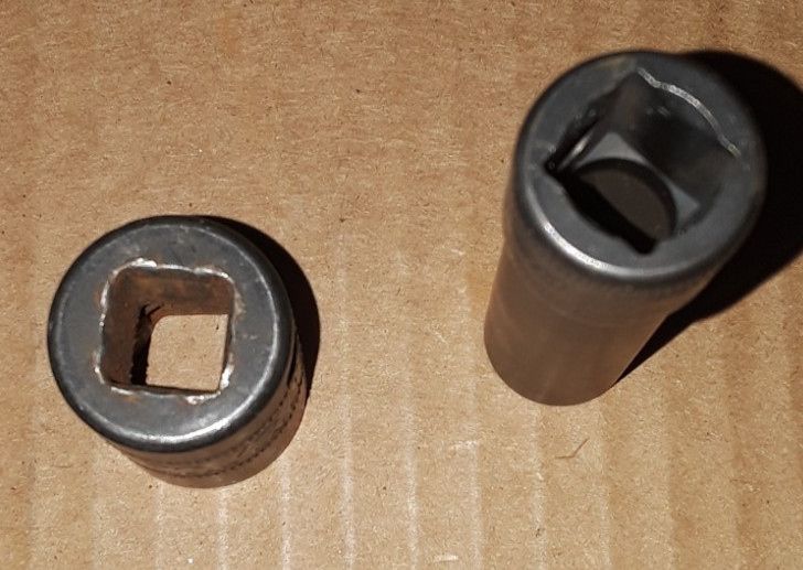 8 SnapOn Sockets 3/8 Impact 10, 15 1/4″D Chrome 7,10,11/32,3/8 & 3/8″D 9/16 3/4