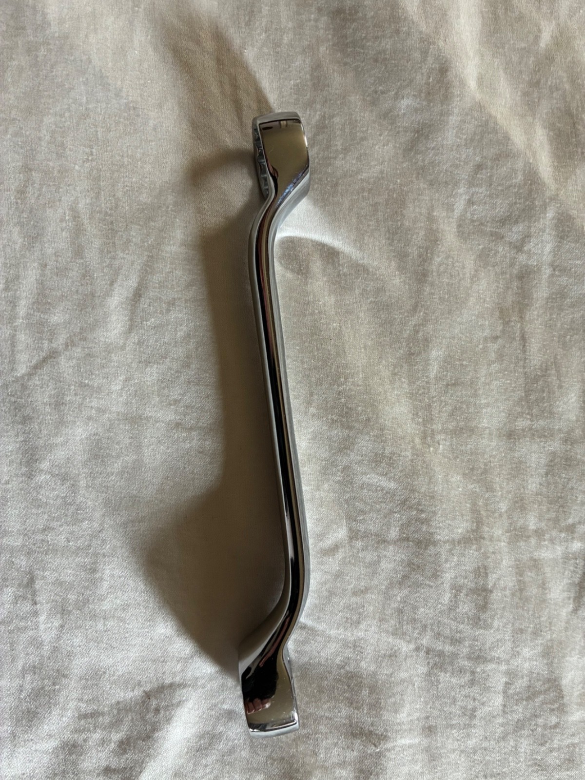 1987 Snap-On Tools USA 11/16″ 13/16″ 10° Offset Short Box Chrome Wrench XS2226