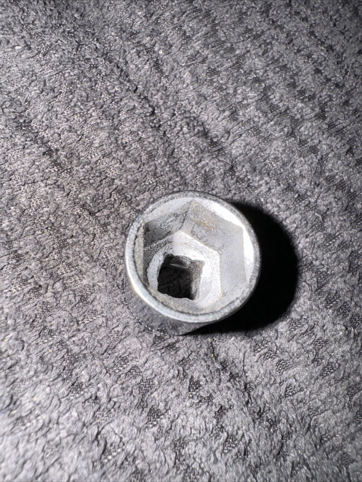 Sears Craftsman USA 13mm 6 Point 1/4″ Drive Shallow Socket 43514 -v- Series Nos
